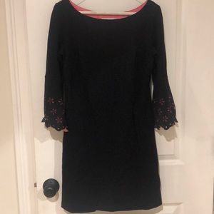 Bailey44 pink daisy eyelet dress